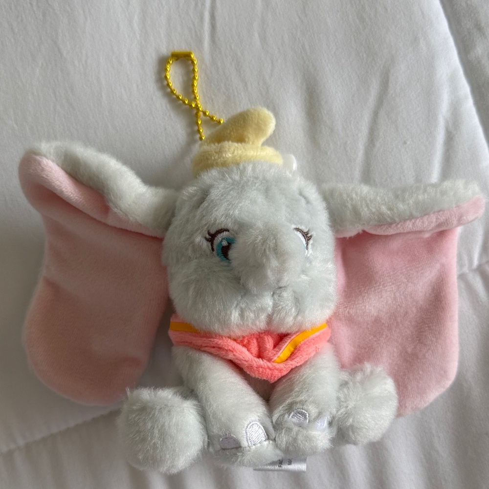 Disney Store Japan Dumbo Plush Keychain